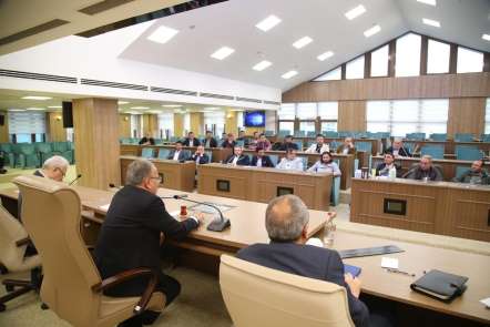 Başkan'dan 'farklı' toplantı