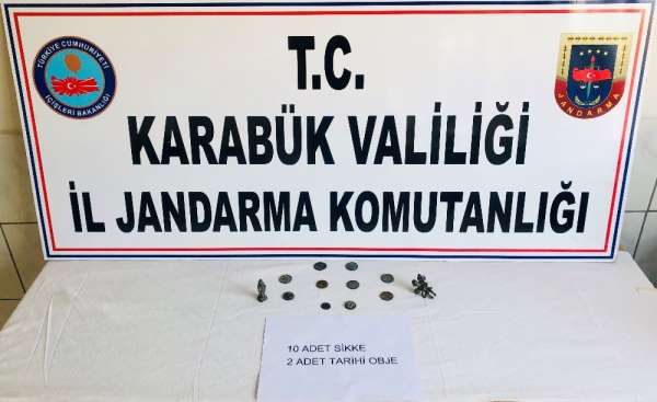 Karabük'te tarihi eser operasyonu 