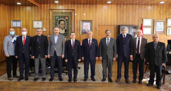 Bölge üniversite rektörlerinden Atatürk Üniversitesine ziyaret - Erzurum haber