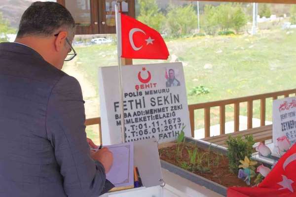 CHP'li Erol şehit Fethi Sekin'i andı - Elazığ haber