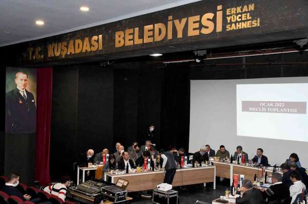 Kuşadası'nda yeni yılın ilk meclis toplantısında önemli kararlar alındı - Aydın haber