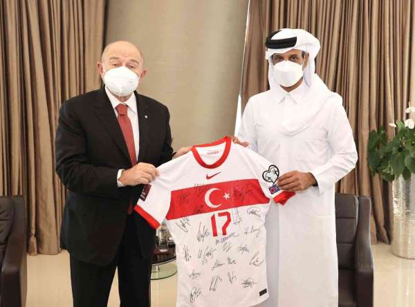 Nihat Özdemir'den Katar Futbol Federasyonu Başkanı Al Thaniye ziyaret - İstanbul haber