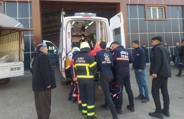Siirt'te helyum gazı dolu varilde patlama: 1 yaralı - Siirt haber