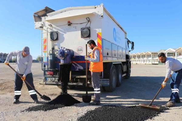 Serik Çandır Toptancı Hali'nde yenileme çalışmaları