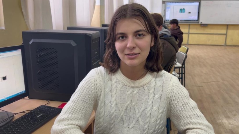 Samsun'da 914 kişilik meslek lisesinin tek kız öğrencisi