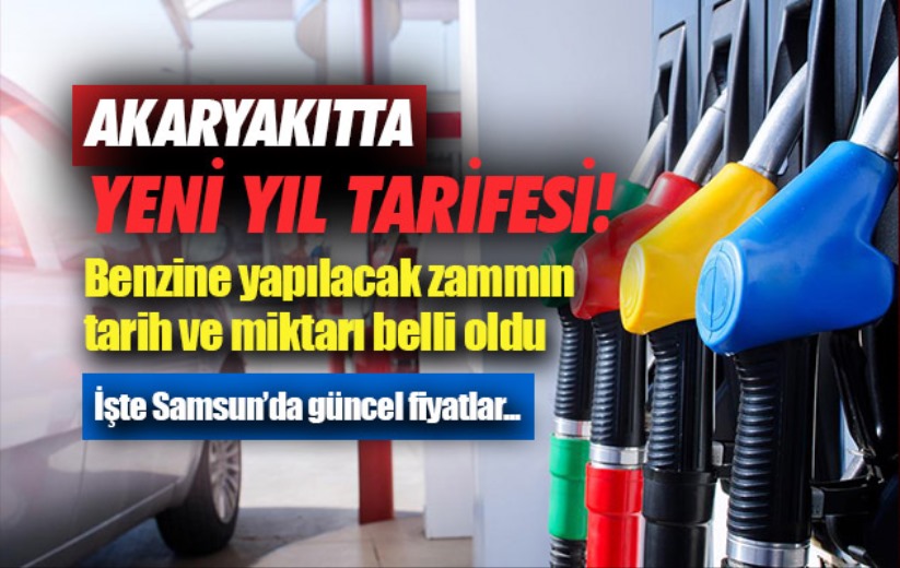 Akaryakıtta yeni yıl tarifesi! Benzine yapılacak zammın tarih ve miktarı belli oldu