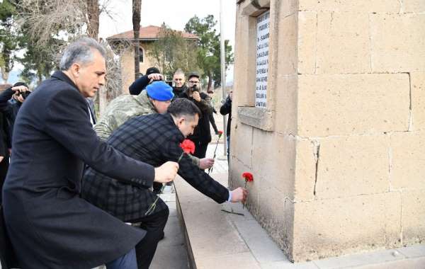 Osmaniye'nin kurtuluş şehitleri Mamure Tren İstasyonu'nda dualarla anıldı