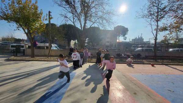 Aydın'da minikler, erken yaşta spor alışkanlığı kazanıyor