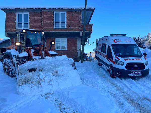 Ulubey'de yollar açık