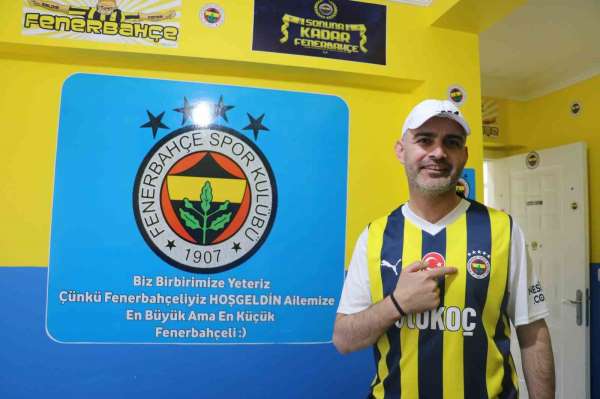 Sivaslı Gazi'nin Fenerbahçe sevgisi dikkat çekiyor