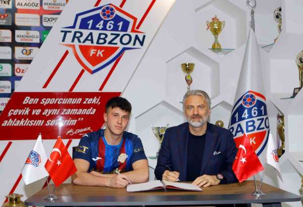 Fatih Tekke'nin oğlu 1461 Trabzon'a imza attı