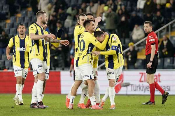 Ziraat Türkiye Kupası: Fenerbahçe: 5 - Erzurumspor FK: 0