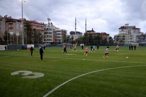 Alanyaspor'da, Sivasspor maçı hazırlıkları başladı