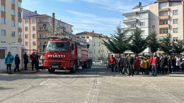 Sinop'ta deprem ve tahliye tatbikatı
