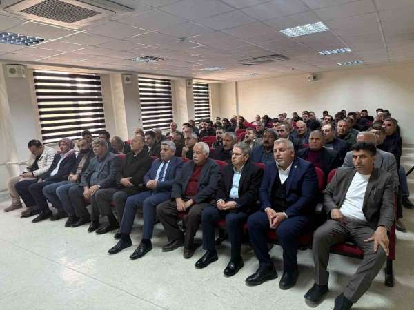 Cizre'de çiftçi ve yatırımcılara yönelik KKYDP toplantısı
