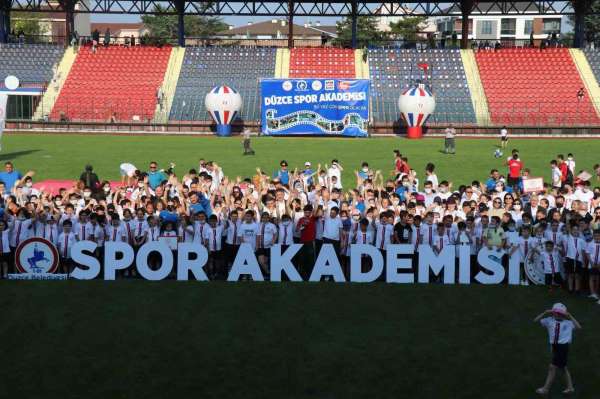 Spor şehri Düzce'nin yükselen yıldızı; spor akademisi