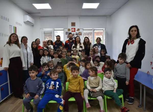 Miniklere deprem bilinci aşılandı