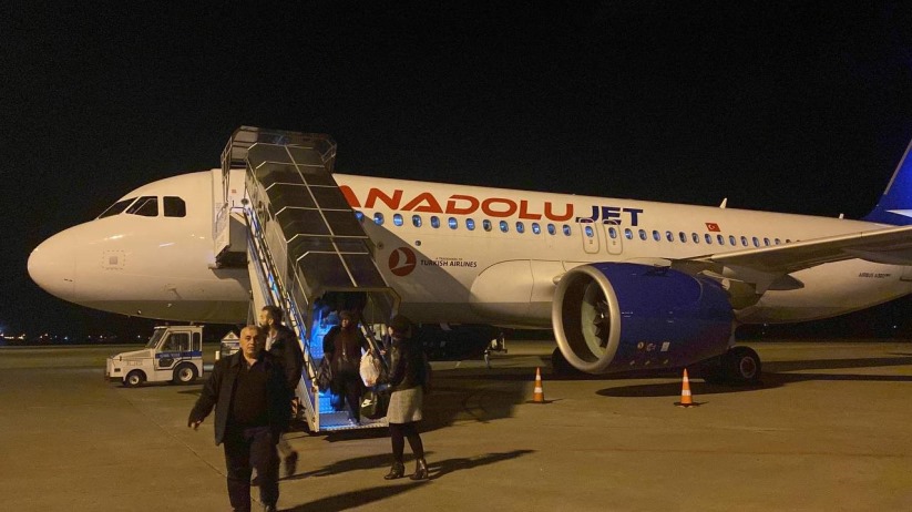 Uçakta korku dolu anlar! Samsun'a inen yolcular faciadan döndü