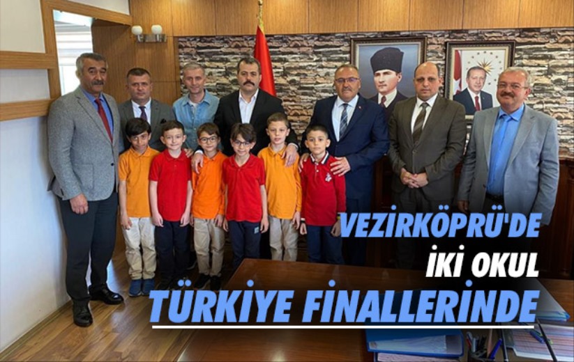 Vezirköprü'de iki okul Türkiye finallerinde