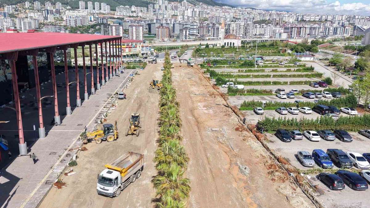 Kahramanmaraş'ta üniversite hastanesinin yolu yenileniyor