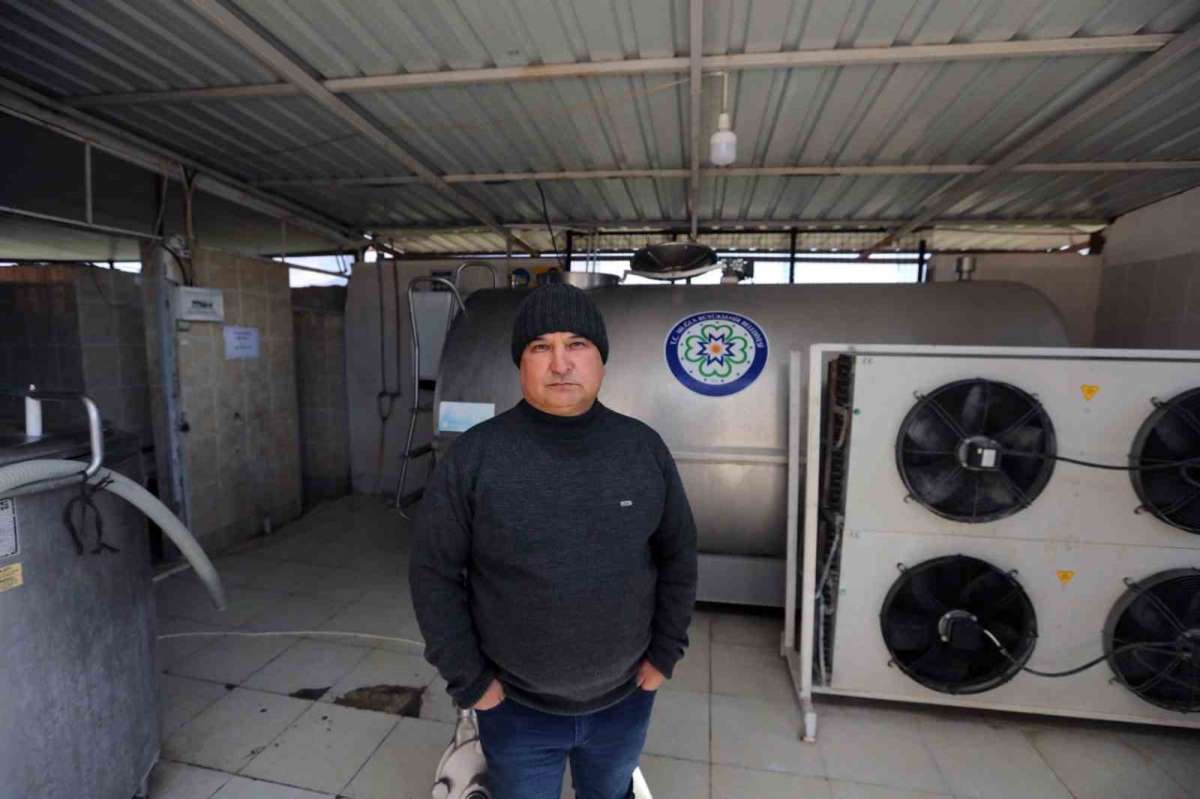 Muğla Büyükşehir Belediyesinden üreticilere süt tankı desteği