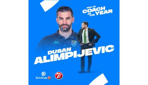 Dusan Alimpijevic, Eurocup'ta yılın en başantrenörü oldu - İstanbul haber