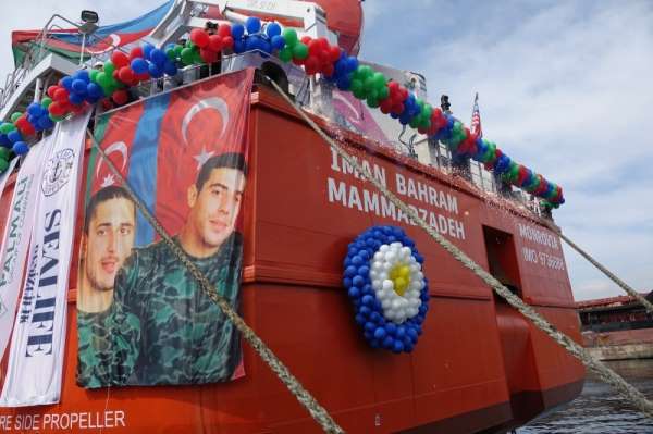Karabağ'da şehit olan 3 bin askerin adı, bu gemilerde yaşayacak