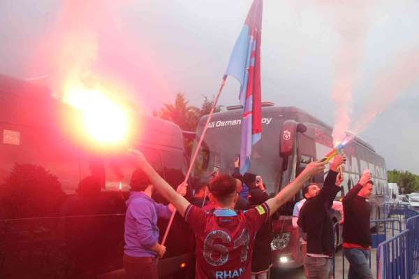 Trabzonspor, Hatay'da coşku ile karşılandı - Hatay haber
