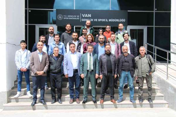 Van Gençlik ve Spor İl Müdürü İnanç Vanlılarla helalleşti