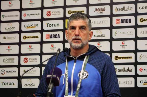 Ziya Akçeken: 'Hedefimiz, haftaya Boluspor maçını kazanarak ligi üçüncü bitirmek'