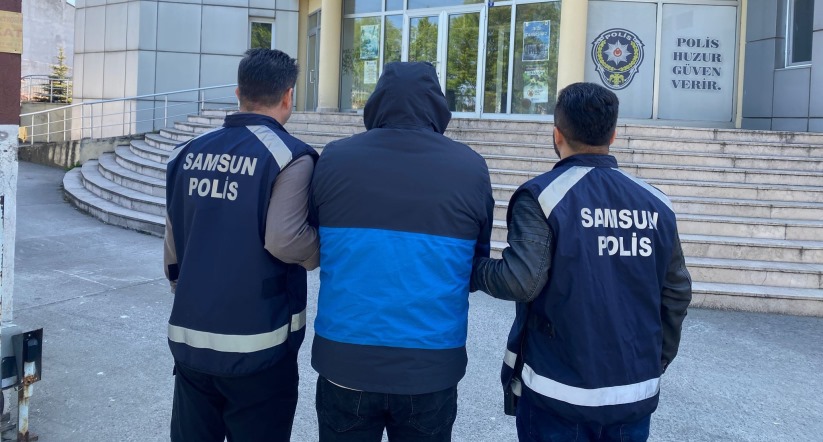 Samsun'da 19 yıl hapis cezası bulunan şahıs yakalandı