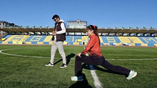 Ağrı'nın atletizm yıldızları olimpiyat hedefi için ter döküyor