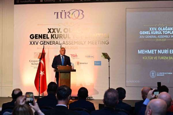 Bakan Ersoy: ''Temel amacımız, turizmi 81 ile ve yılın 12 ayına yaymak''