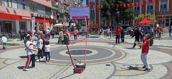 Devrek'te düzenlenen spor etkinlikleri büyük ilgi gördü