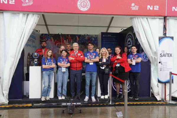 TEKNOFEST KKTC'de Ege Üniversitesi rüzgarı esti