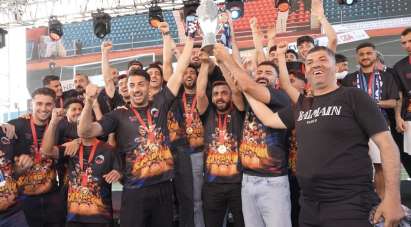 TFF 2 Lig'e yükselen Mardin 1969 Spor, şampiyonluk kupasını aldı