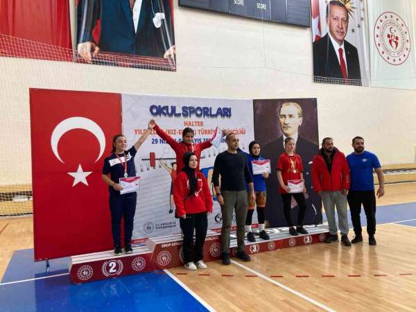 Türkiye Şampiyonası'ndan 4 madalya ile döndüler