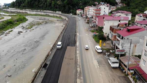 Giresun'u İç Anadolu'ya bağlayacak Dereli yolunda sona gelindi