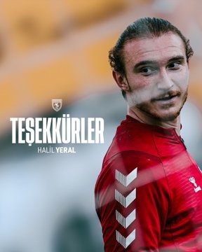 Samsunspor'da Halil Yeral ile yollar ayrıldı