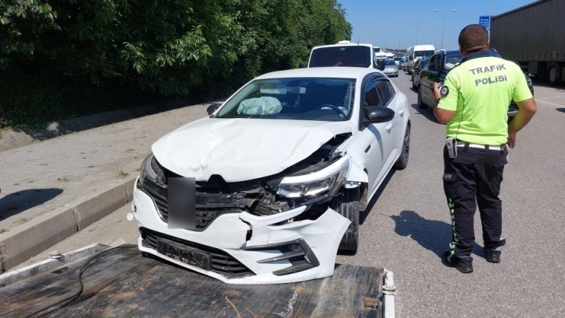 Samsun'da 4 araçlı zincirleme kaza: 5 yaralı
