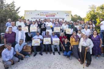 Mersin'de arı yetiştiricilerine kovan ve ekipman desteği