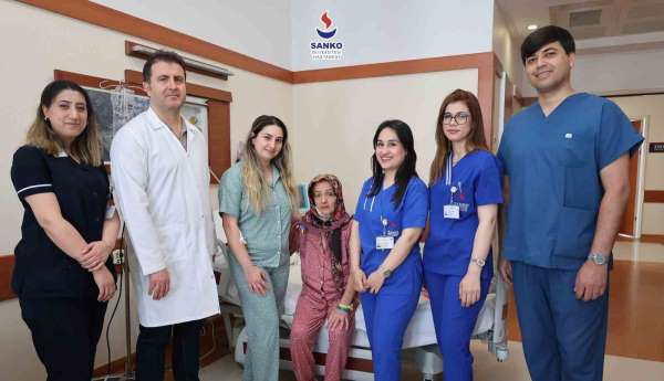 SANKO Üniversitesi Hastanesi'nde anneye en değerli armağan