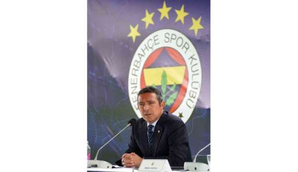 Fenerbahçe Başkanı Ali Koç: 'Türkiye'de şampiyonluk sadece sahada kazanılmıyor'