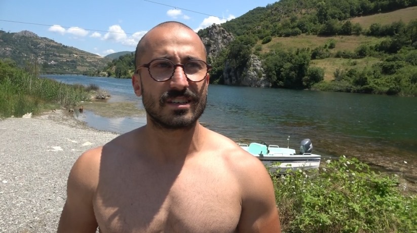 Bafra'da gölde hipotermi geçiren genç kurtarıldı