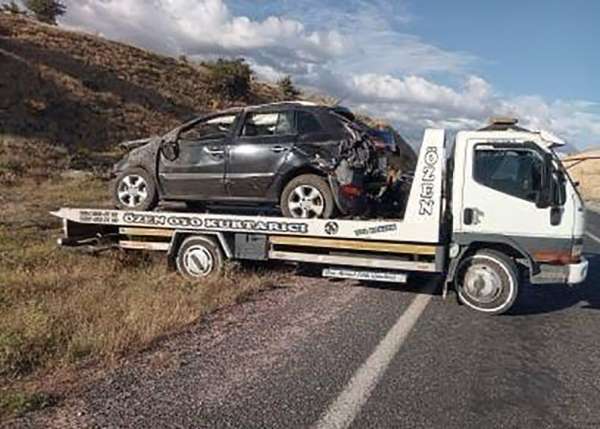 Elazığ'da trafik kazası: 1 yaralı