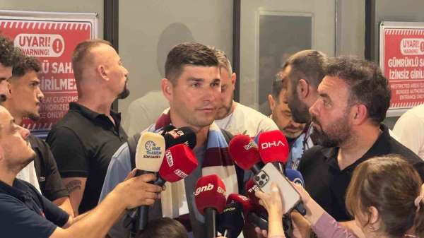 Trabzonspor'un yeni transferi Malinovskyi, Trabzon'da