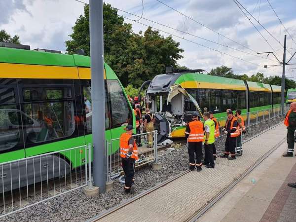 Polonya'da tramvay kazası: 31 yaralı