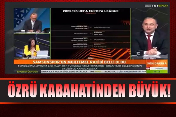 Özrü kabahatinden büyük!