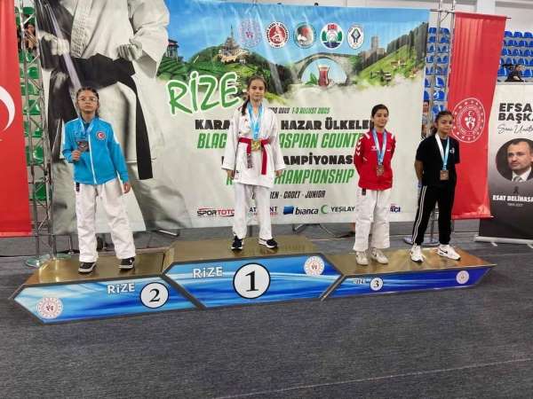 Genç karateciden Bilecik'e uluslararası gurur