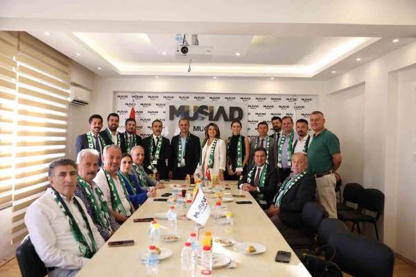 Muğlaspor'dan Muğla MÜSİAD'a ziyaret